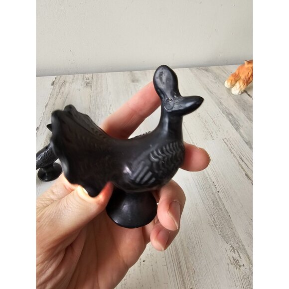 Vintage bird unique statue figurine mini rooster whistle as is‎ set - Picture 11 of 13